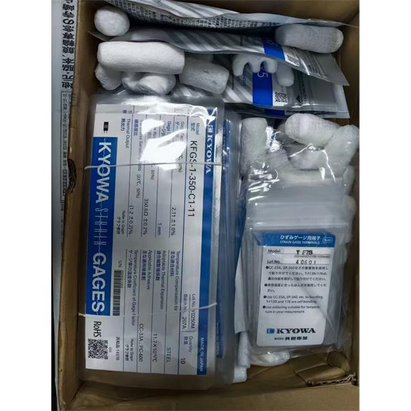 日本KYOWA應(yīng)力測(cè)量應(yīng)變片KFGS-2-120-D16-16 L1M3R