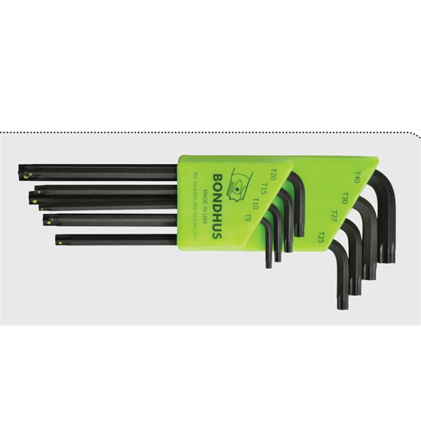 美國Bondhus波頓 短公制 六角 L 型扳手 單個	22710