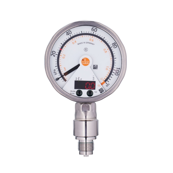 德國IFM易福門帶模擬顯示屏的齊平式壓力傳感器PG2430 PG-400-REB12-MFRKG/US/ /P