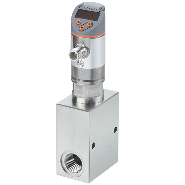 德國IFM易福門帶止回閥及顯示屏的流量計SB1257