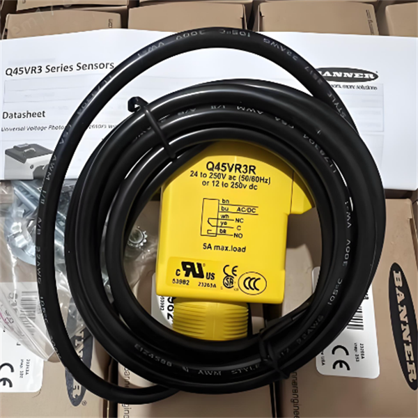 BANNER邦納Q20系列工業(yè)級光電傳感器Q20NFF150IRQ7
